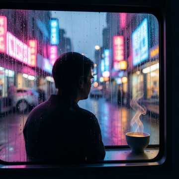 霓虹街站的末班车