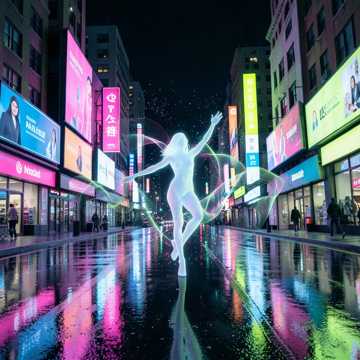 Neon Beat Cascade