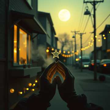 指间落满星光