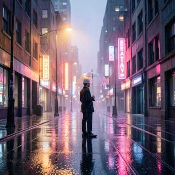 撑伞的那个雨天