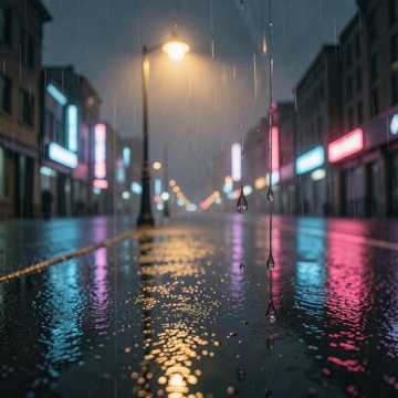 霓虹浸咗雨-版本2