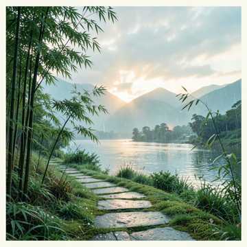 雨落青山间