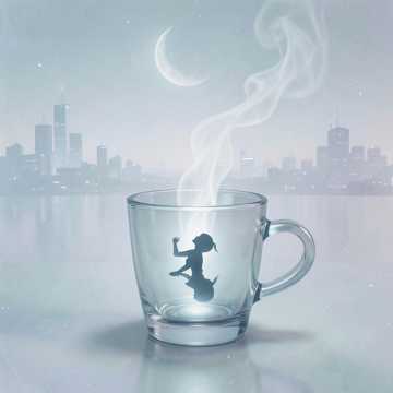 月光倒进空杯子