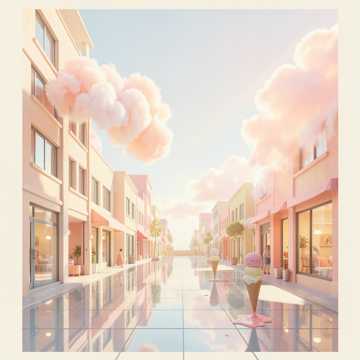 奶油云朵撞进怀里
