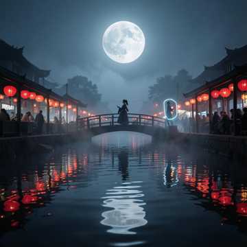 乌篷灯影