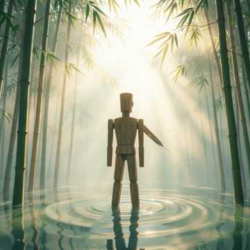 木桩回响的朝夕