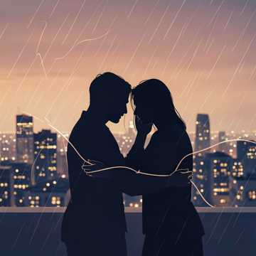 指节扣住暴风雨前的脉搏