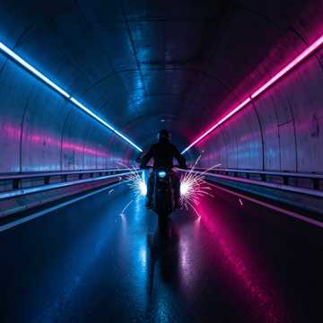 把公路踩成迪斯科
