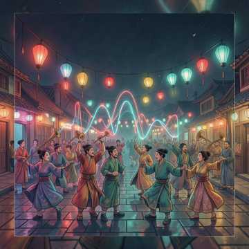 秧歌蒸腾红尘-版本2