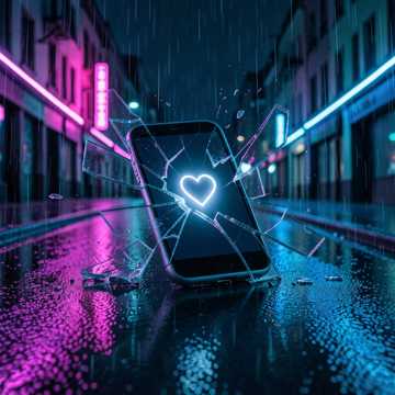 砸烂手机
