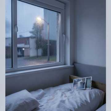 雨声停格的窗