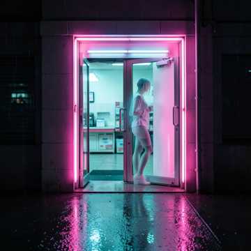 便利店门口