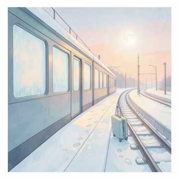 雪声铁轨