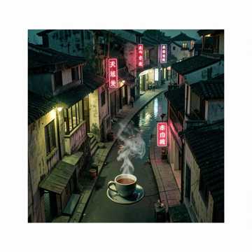 盖碗茶泡着三国