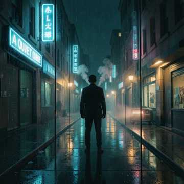 威士忌冷掉的街