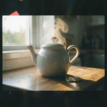 冷掉的茶杯