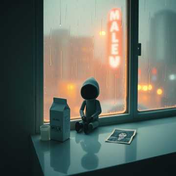 窗外雨刚好停了