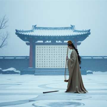 雪落刀痕