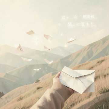 山坡信纸
