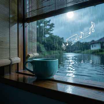 青瓷听雨