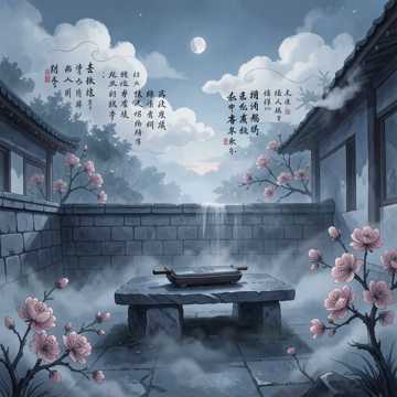 长歌绕梁图