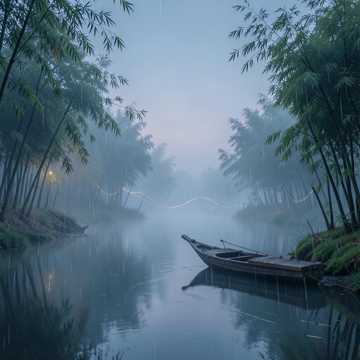 雨落江南