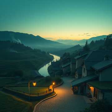 郡家沟村乡愁情