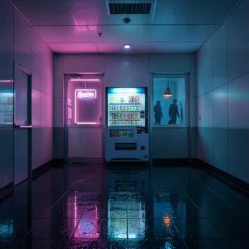 便利店躲雨谱