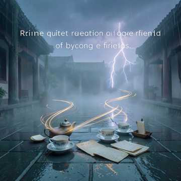 檐角梅雨敬流年