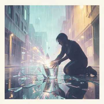 影杯碎成雨