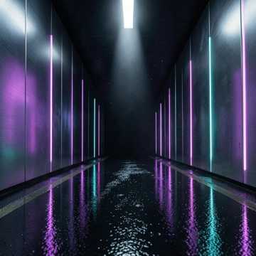 霓虹隧道