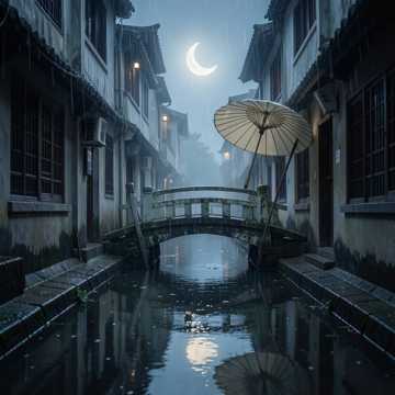 檐雨寄长安