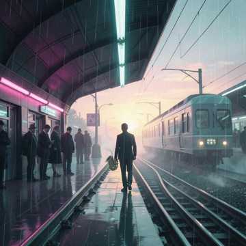 人海电车站