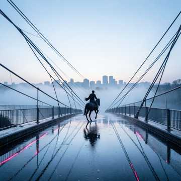 雨后过桥