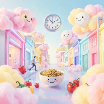 棉花糖泡泡云