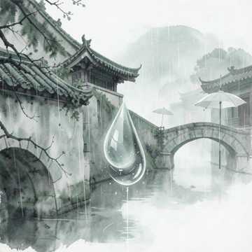 烟雨画