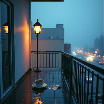 雨夜的寂寞