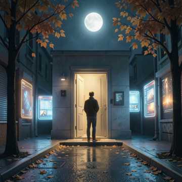 深夜的自己