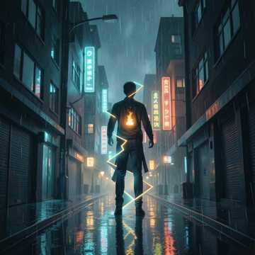 谷底的光