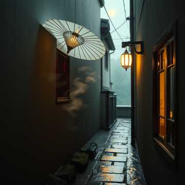 烟雨巷煮茶