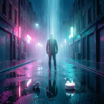 霓虹未眠人