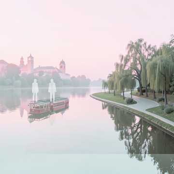 晓南湖畔