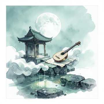墨色清音绕画楼