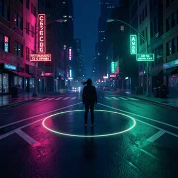 困在十字路口