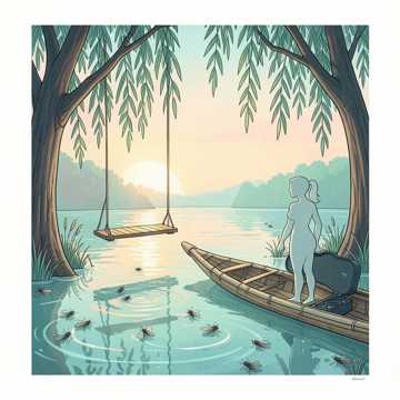 蝉声荡秋千