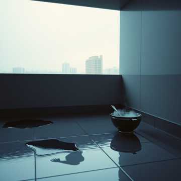 影子睡在雨声里