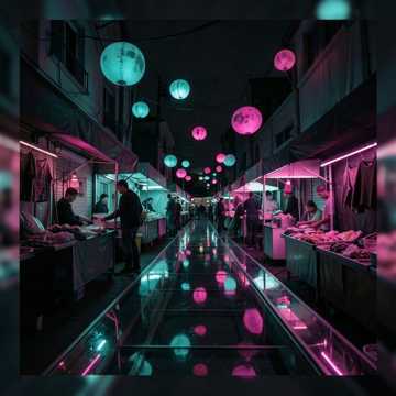 夜市怪影