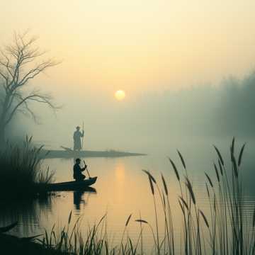 秋水长天