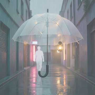 雨浸琉璃