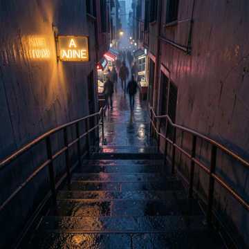 晚港孤途